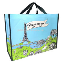 Promotion Colorful Reusable PP Printed Non Woven Shopping bag